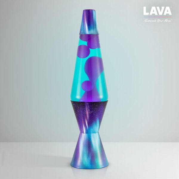 The Original Lava? Lamp - 14.5 Aurora Borealis ?C Classic Liquid Motion Lamp - Purple Wax and Blue Liquid - Item #2047 (Amazon Exclusive)