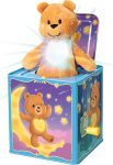 Schylling-Teddy Bear Pop N Glow Jack in The Box-18+mo-TPGJB. Small